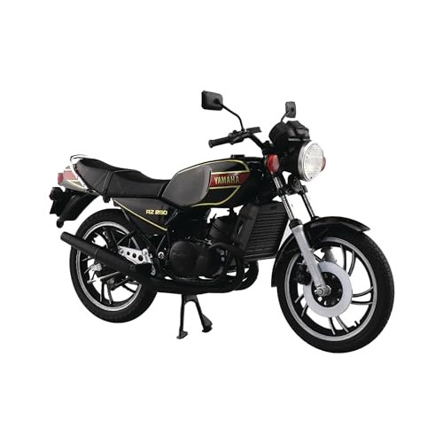 [นำเข้าจากประเทศญี่ปุ่น] AOSHIMA Skynet 1/12 จักรยานเสร็จสมบูรณ์ Yamaha RZ250 ใหม่ Yamaha Black