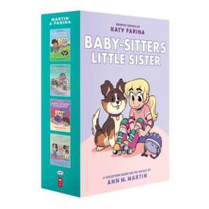 BSCG: Little Sister Box Set: Graphix Books #1-4 (Babysitters Little Sister Graphic Novel) [Paperback