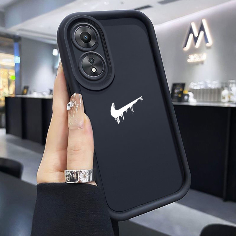 เคสสำหรับ OPPO A58 5G A78 5G A58x 5G A1x 5G A2x 5G เคสโทรศัพท์ซิลิโคนนิ่มกันกระแทกแบรนด์อินเทรนด์