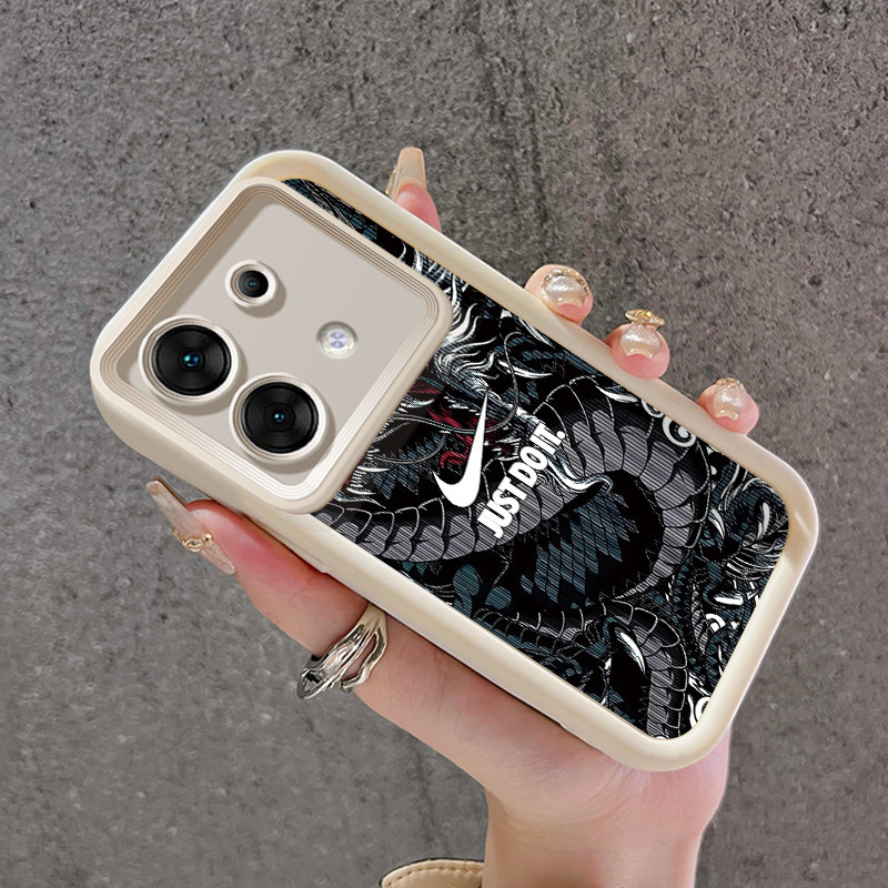 เคสสำหรับ Infinix Zero 30 5G เคสซิลิโคนเคสโทรศัพท์มีลายมังกรอันยิ่งใหญ่ป้องกันการตก