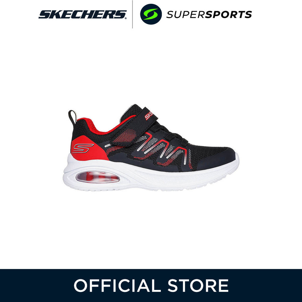 SKECHERS Microspec Max Advance - Speker รองเท้าผ้าใบเด็กผู้ชาย