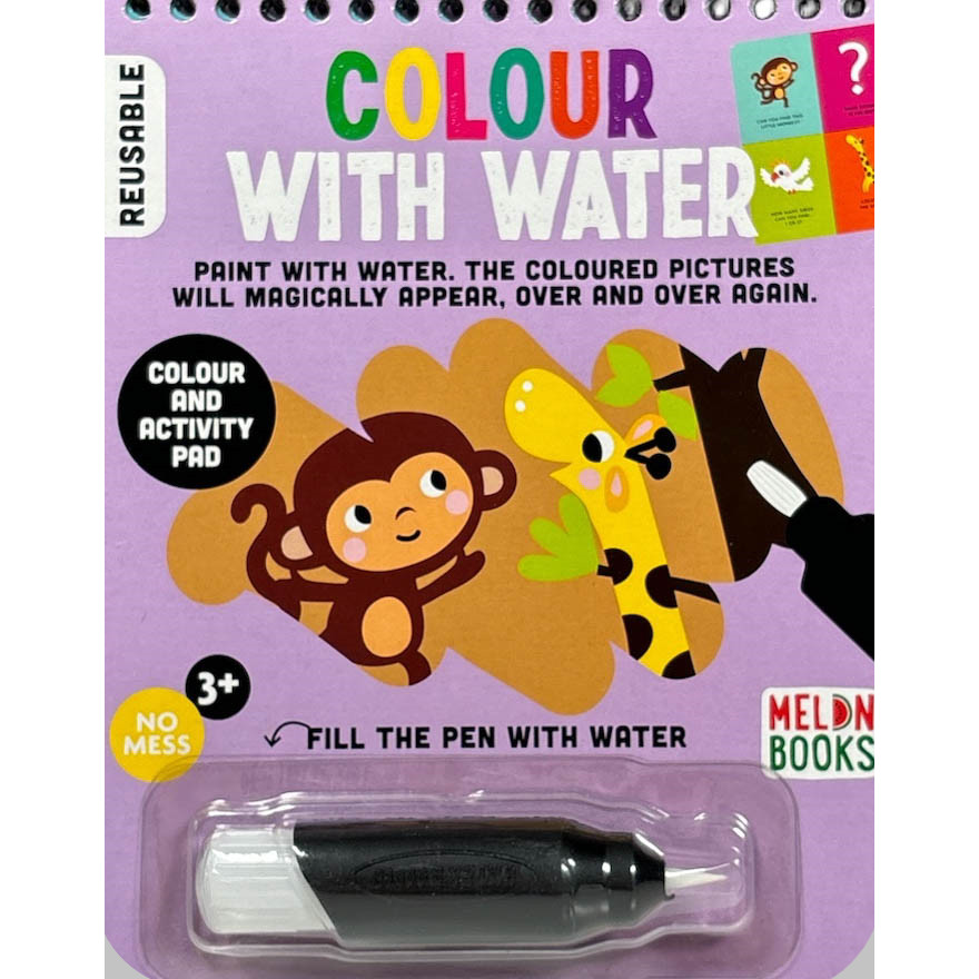 BBW หนังสือ COLOUR WITH WATER IN THE WILD