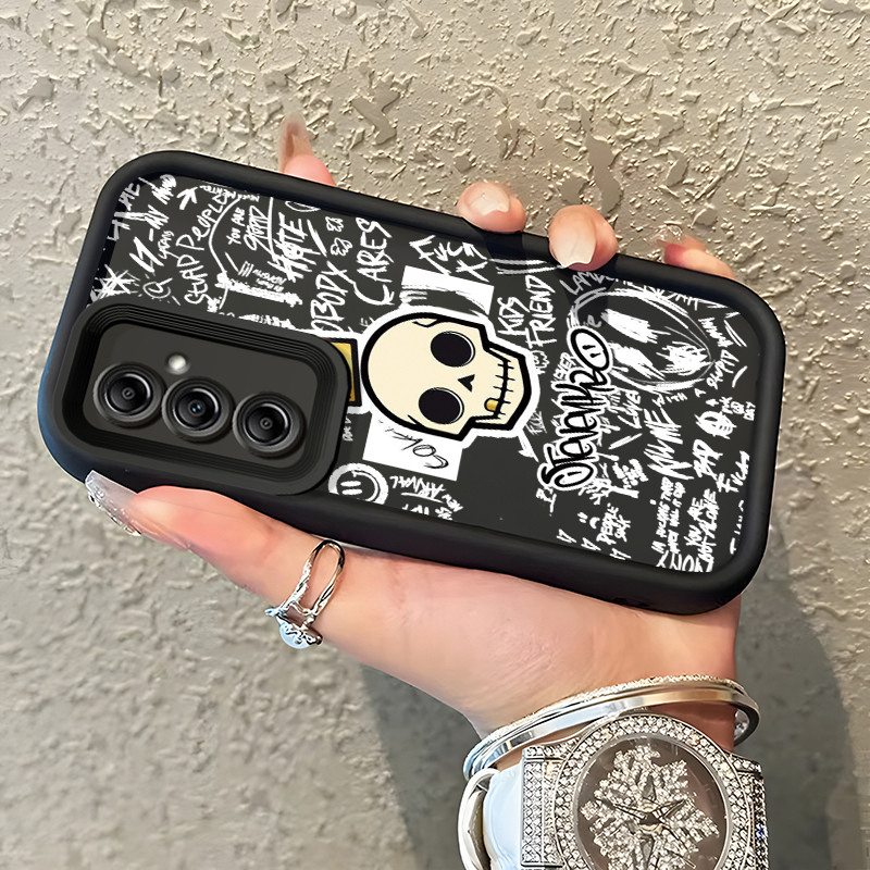 เคสสำหรับ Samsung Galaxy A14 4G A14 5G เคสโทรศัพท์แบรนด์อินเทรนด์ส่วนบุคคล