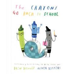The Crayons Go Back to School [Hardcover]