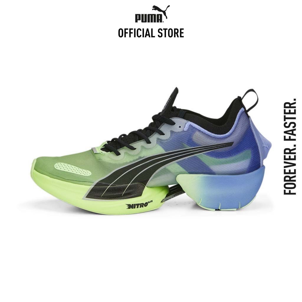 PUMA RUNNING - รองเท้าวิ่งผู้หญิง Fast-R NITRO Elite Elektrocharged สีม่วง - 37790101