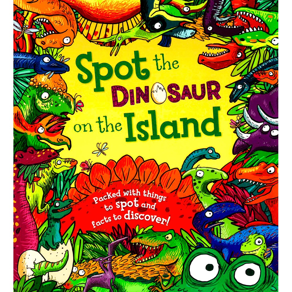 BBW หนังสือ Spot The Dinosaur On The Island ISBN: 9781781716533