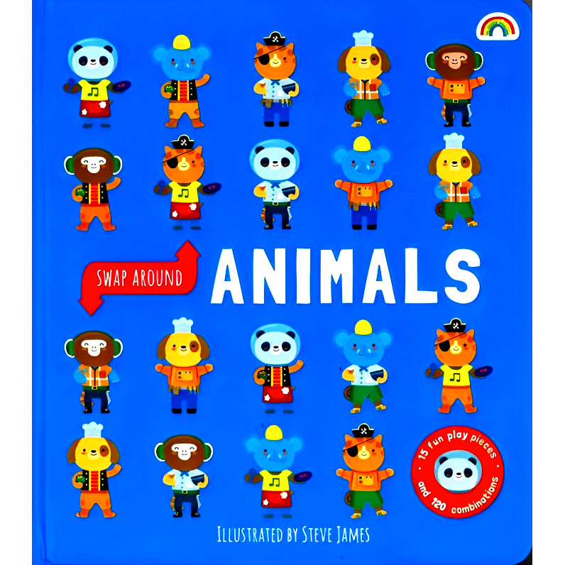 BBW หนังสือ SWAP AROUND: ANIMALS