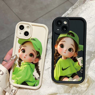 เคสสำหรับ Samsung Galaxy A12 4G A12 5G F12 M12 เคสโทรศัพท์สำหรับหญิงสาวน่ารักอินเทรนด์น่ารัก