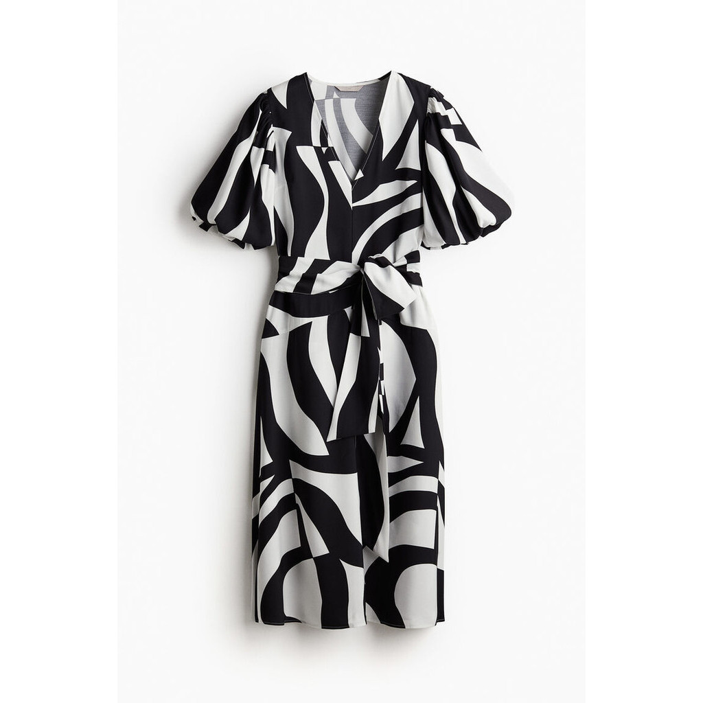 H&M Woman Tie-belt dress 1238326_1