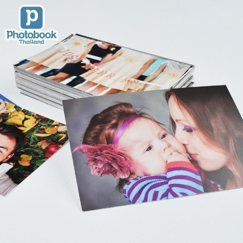 Photobook: อัดรูป 4x6 นิ้ว (4R) ปริ้นรูป ล้างรูป ทำรูป ผ่านคอมหรือมือถือ - จำนวน 100 ใบ