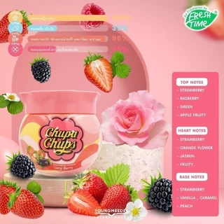 [แพ็ค3ชิ้น] FreshTime X Chupa Chups จูปาจุ๊ปส์ เจลหอมปรับอากาศ น้ำหอมปรับอากาศ เจลปรับอากาศ 155g