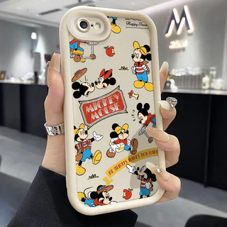 เคสสำหรับ iPhone 6 Plus 6s Plus 7 Plus 8 Plus SE 2020 เคสนิ่มซิลิโคนดูดซับแรงกระแทกแบบโดนัลด์เคสโทรศัพท์รูปเป็ด
