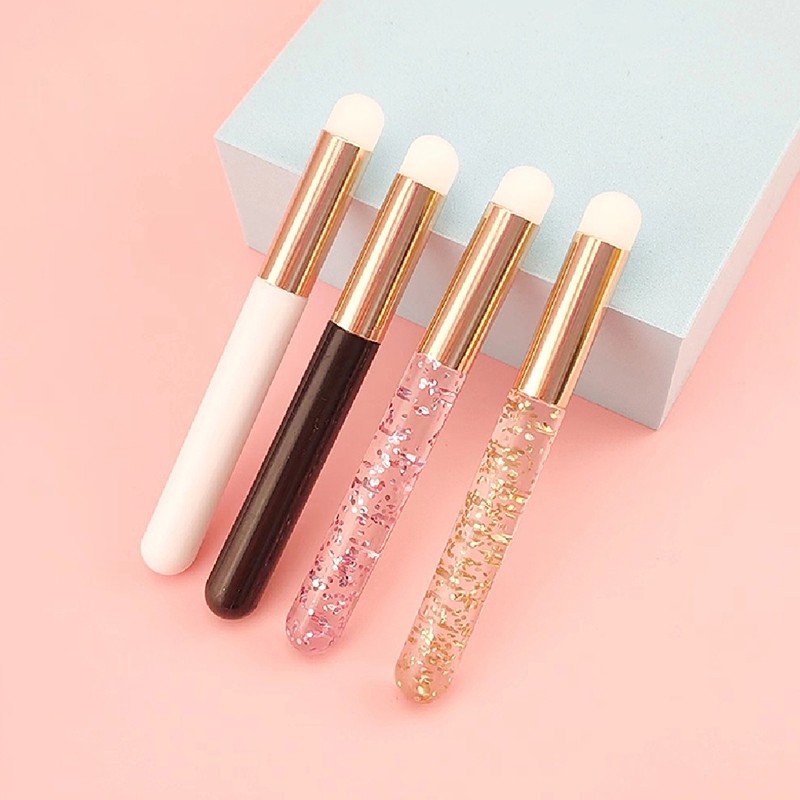 Elegant แปรงคอนซีลเลอร์ แปรงทาลิปสติก เนื้อแมตต์ ปลายนิ้ว ขนาดเล็ก อเนกประสงค์ สไตล์เกาหลี