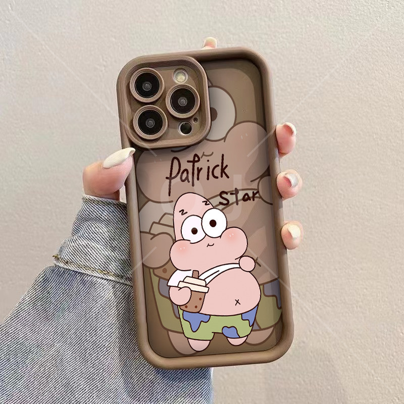 เคส Tecno POVA 6 NEO POVA 6 5G POVA 6 Pro 5G POVA 5 Pro 5G POVA 5 4G Camon 30 4G/5G Camon 30 Pro 5G Camon 30 Premier 5G Camon 20 Pro 4G Camon 20 Pro 5G Camon 20 Premier 5G Camon 19 Pro 4G/5G Camon 20 4G การ์ตูน Patrick Star กรณีโทรศัพท์