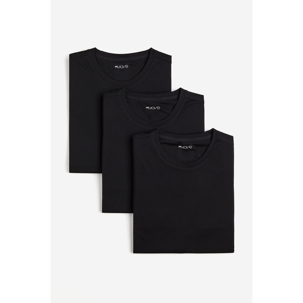 H&M Man 3-pack DryMove™ sports T-shirts 1198468_5