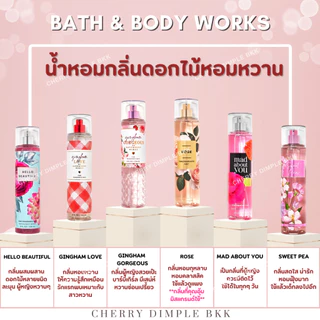 [เเถมถุงทุกออเดอร์ ป้ายไทย กดในไลฟ์ลด40%]🍒ของแท้·ส่งไว🍒BATH AND BODY WORKS Fragrance·MIST· 236ml 75mlน้ำหอมBBW น้ําหอม