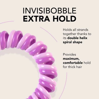 [กดในไลฟ์ลด50%]🍒ของแท้·ส่งไว·ถูก🍒INVISIBOBBLE POWER🍓แบ่งขายแยกเส้น ยางรัดผม ยางมัดผม invisible หนังยาง