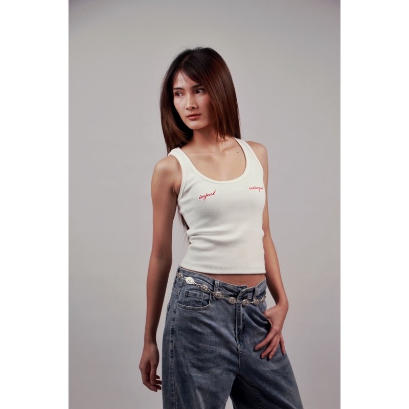 mine gel tank top เสื้อกล้ามมายเกิร์ล