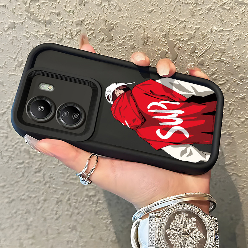 เคสสำหรับ Xiaomi Redmi 13C POCO C65 เคสโทรศัพท์ป้องกันการกระแทกส่วนบุคคลพี่ชายสุดเท่ใหม่