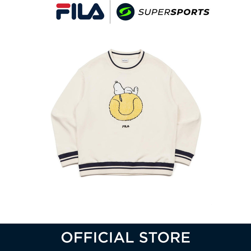 FILA Peanuts FW2SSG4P006X เสื้อลำลองแขนยาวผู้ใหญ่