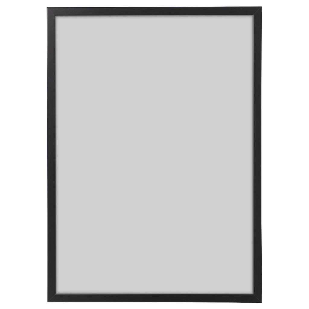 [IKEA แท้ - สอบถามก่อนสั่ง] FISKBO ฟิสค์บู กรอบรูป, ดำ, 50x70 ซม.
