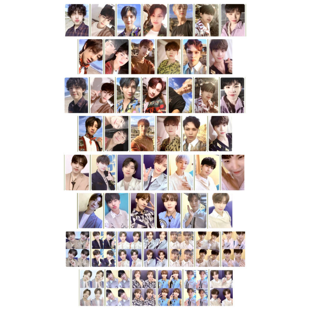 Seventeen Heng:garae 7th MINI ALBUM SET NET การ์ดรูปภาพอย่างเป็นทางการ / S.COUPS JEONGHAN JOSHUA JUN