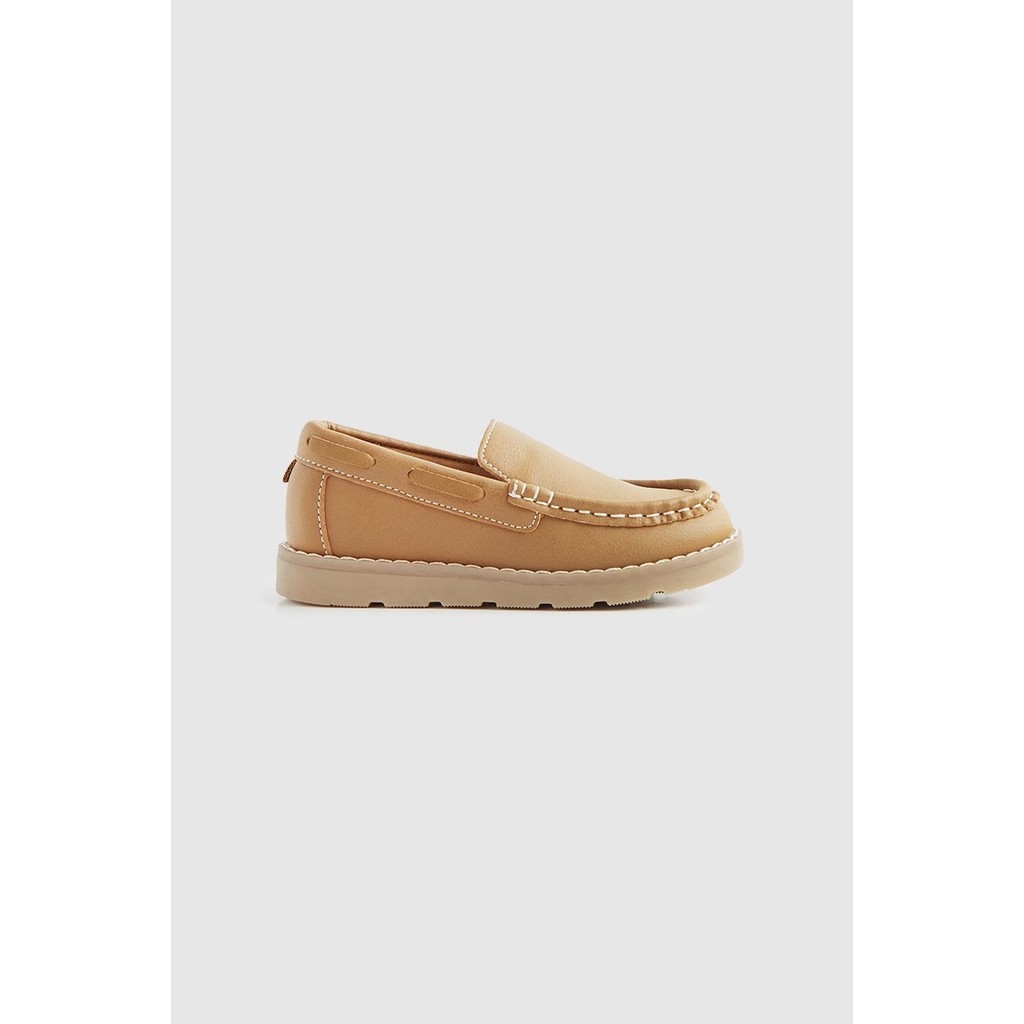 รองเท้าหุ้มส้นเด็ก Mothercare Brown Loafer Shoes HE018
