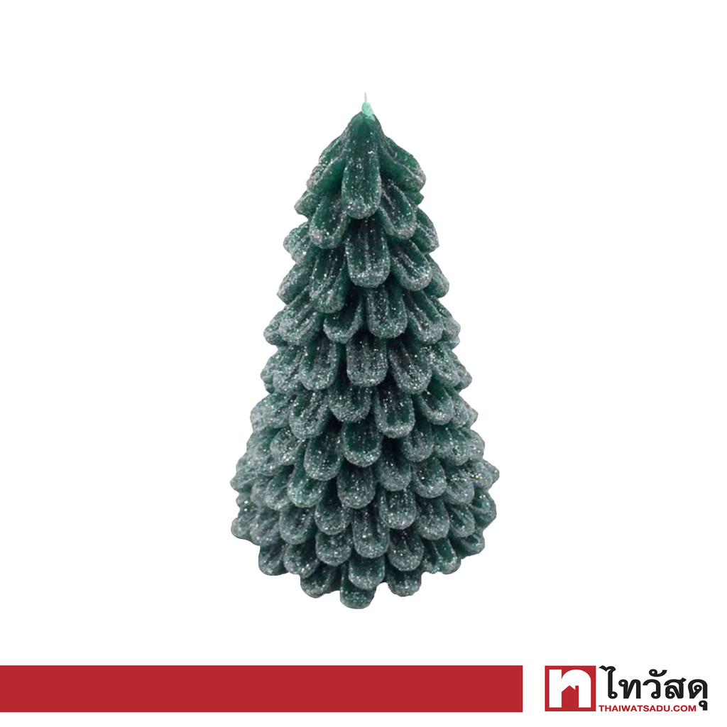 KASSA HOME เทียน Paraffine Pine Tree รุ่น FA17347-175A สีเขียว