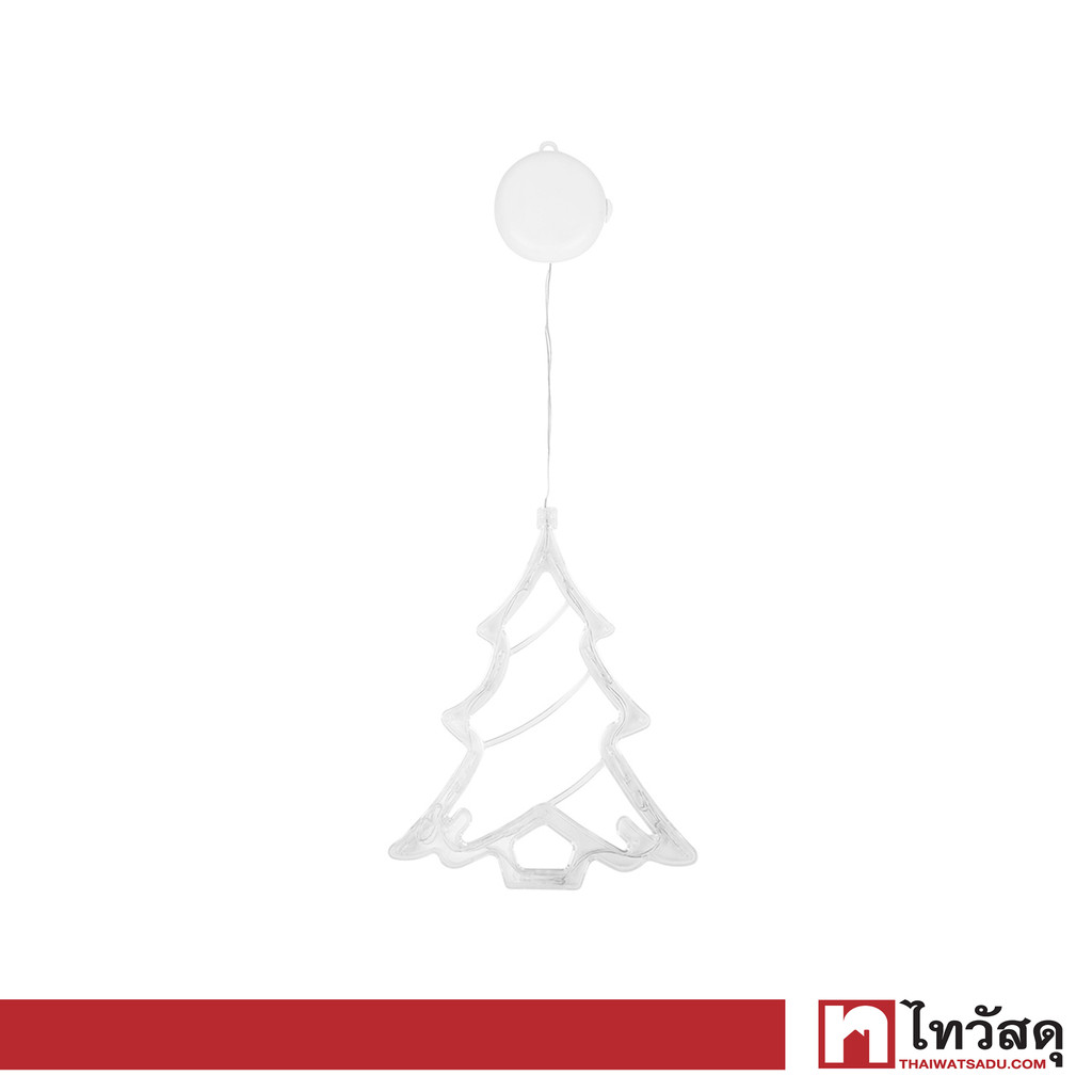 KASSA HOME ไฟ LED ประดับตกแต่ง Tree รุ่น UTLED-0039 ขนาด 16 x 20 ซม. สีใส