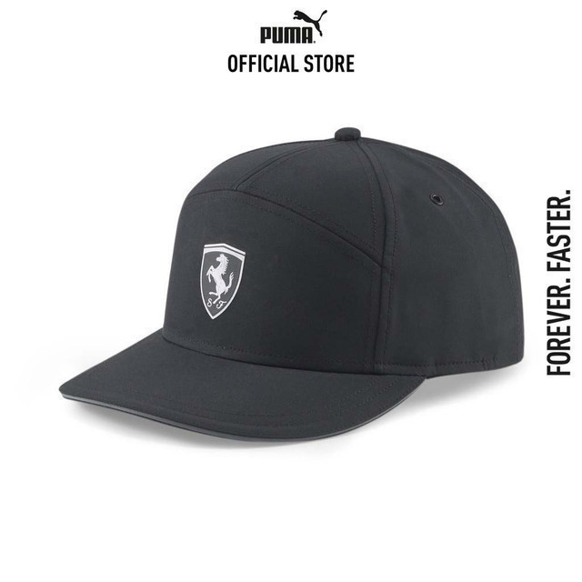 PUMA AUTO - หมวก Scuderia Ferrari SPTWR Style Low Curve Cap สีดำ - 02400501