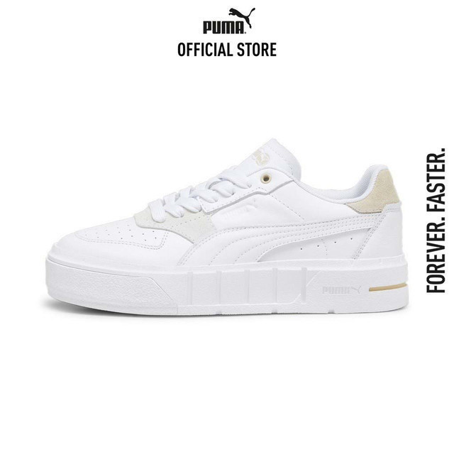 PUMA PRIME/SELECT - รองเท้าผ้าใบหญิง Cali Court Match สีขาว - 39309402