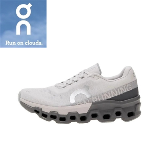 On Cloudmonster 2 White Grey ของแท้ 100%