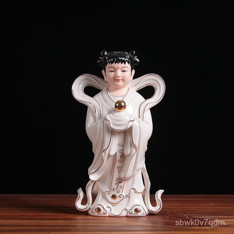 Golden Boy, Jade Girl, Good Wealth, Boy, and Girl, One-One Dragon Girl, เครื่องประดับเซรามิก, เครื่อ