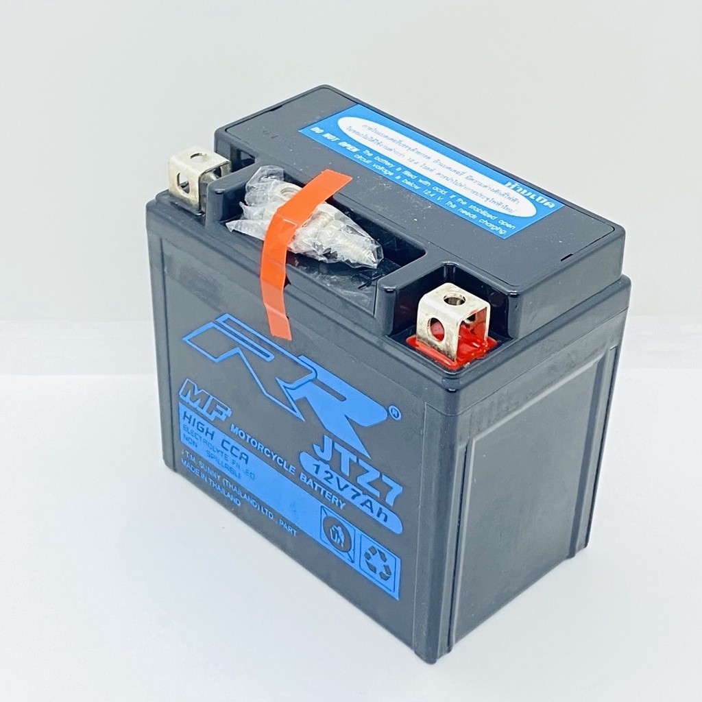 แบต BIGBIKE แบตเตอรี่ BIGBIKE มอเตอร์ไซค์ บิ๊กไบค์ RR JTZ7  12V 7Ah ใส่ ฮอนด้า PCX ไฟแรงสูง - รูปที่ 5