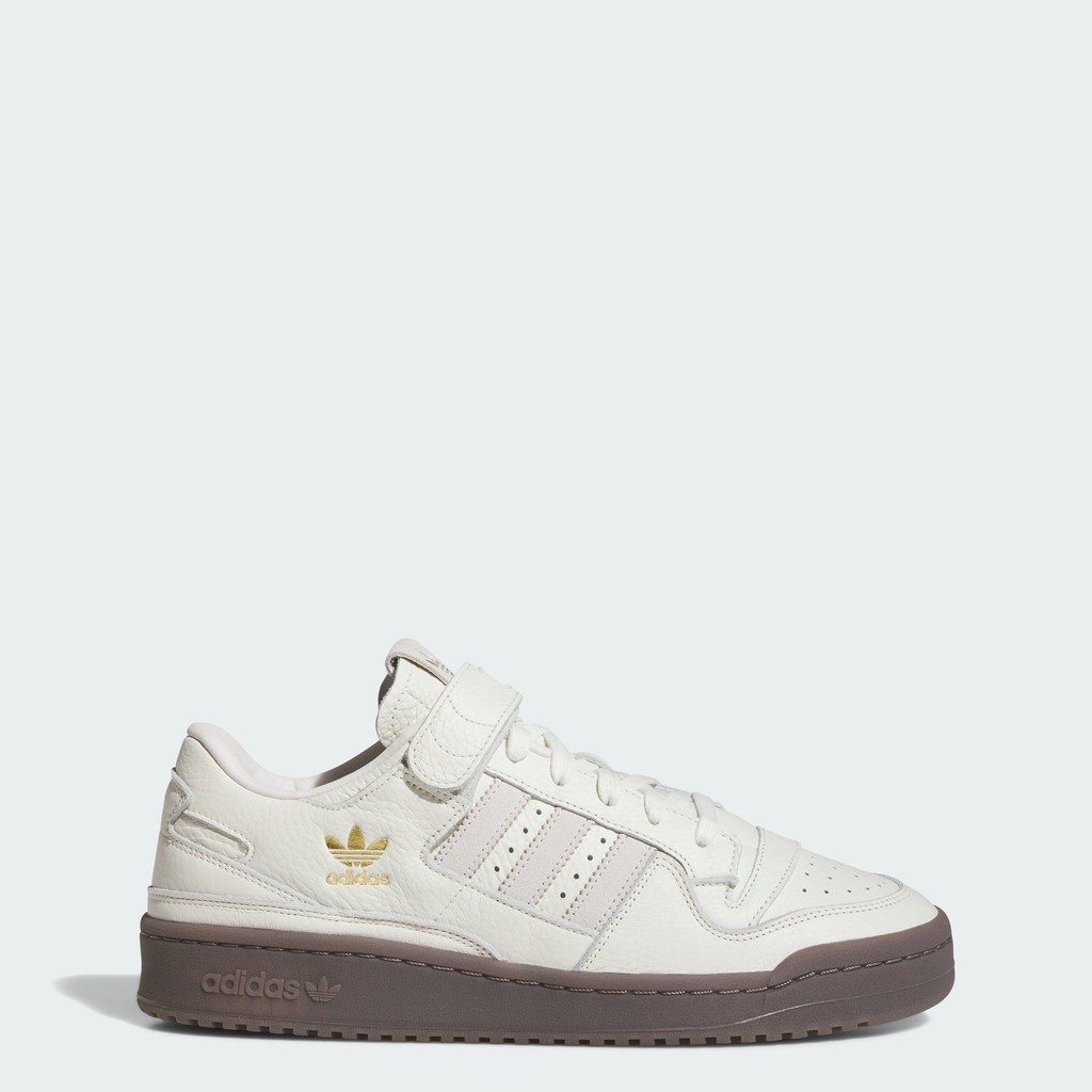 adidas บาสเกตบอล รองเท้า Forum 84 Low ผู้ชาย สีเบจ IF9689