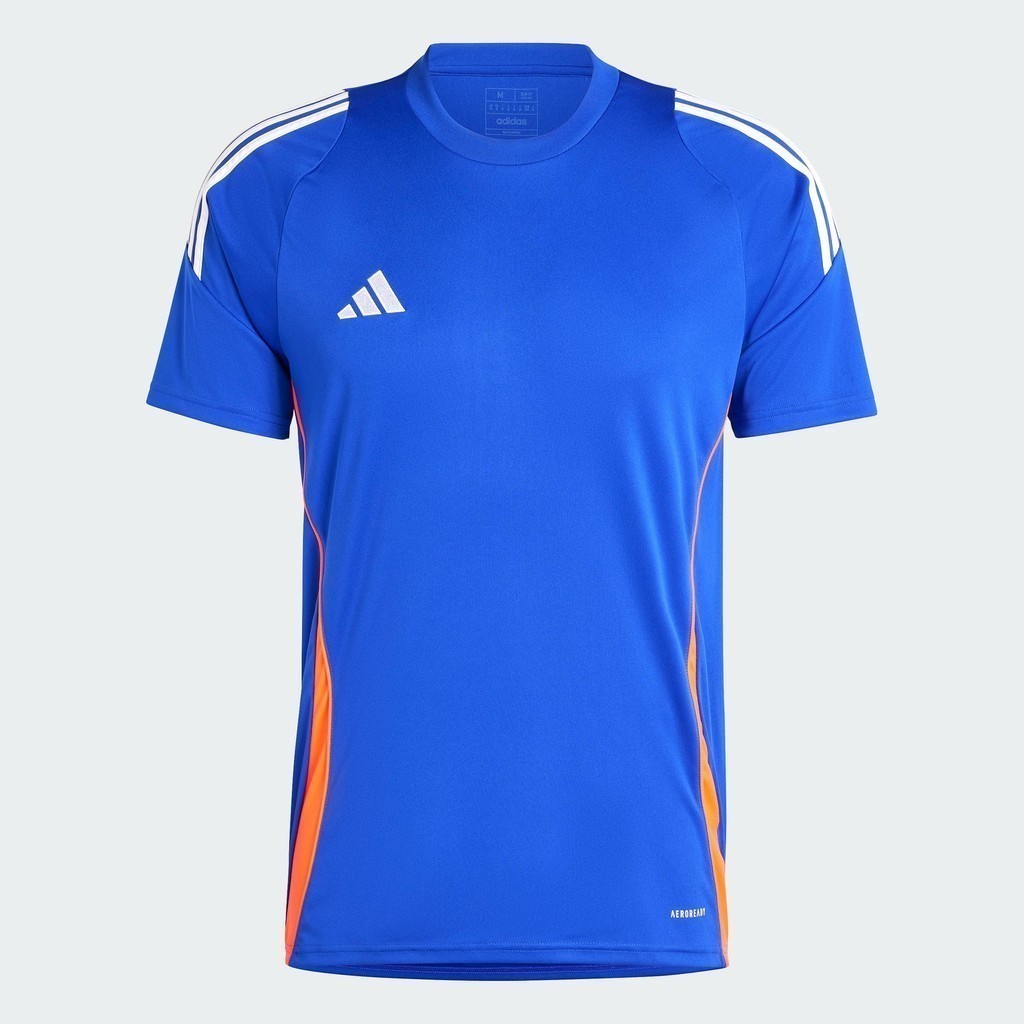 adidas ฟุตบอล เสื้อฟุตบอล Tiro 24 ผู้ชาย สีน้ำเงิน JE1988