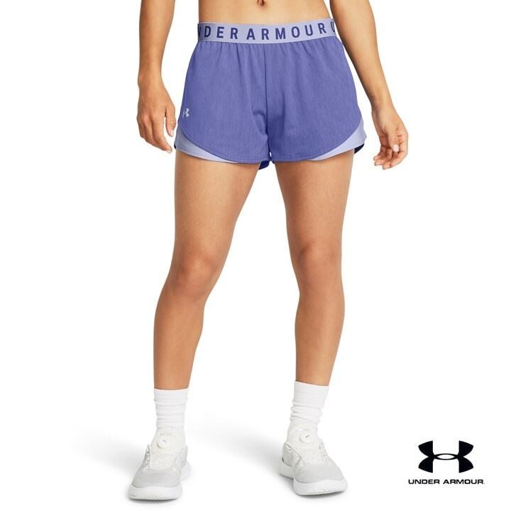Under Armour กางเกงขาสั้น UA Play Up Shorts 3.0 Twist สำหรับผู้หญิง