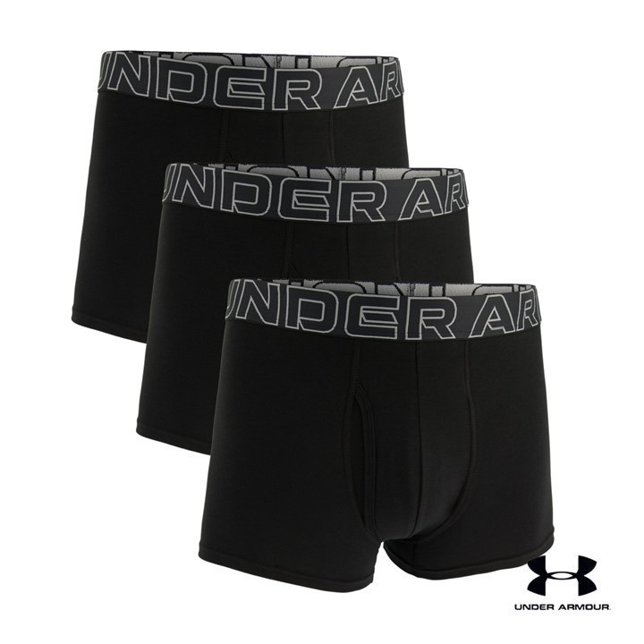 Under Armour Men's UA Performance Cotton 3" 3-Pack Boxerjock®