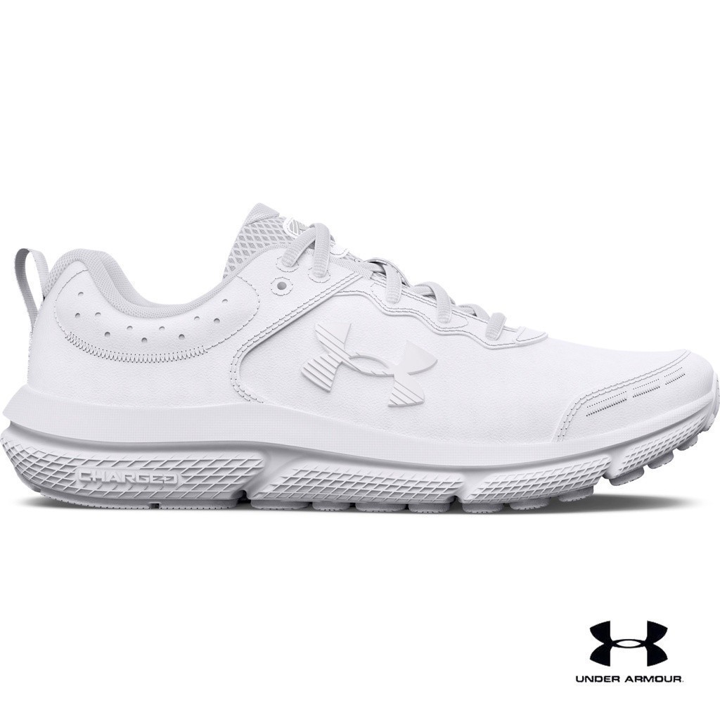 Under Armour รองเท้าวิ่ง UA Assert 10 Uniform Synthetic สำหรับเด็กผู้ชายวัยประถม