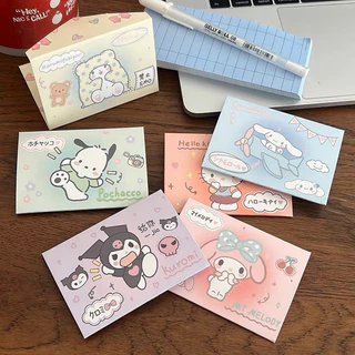 การ์ดอวยพรวันเกิด โปสการ์ด ลาย Melody Cinnamon Dog Kuromi Hello Kitty น่ารัก ✨COD✨