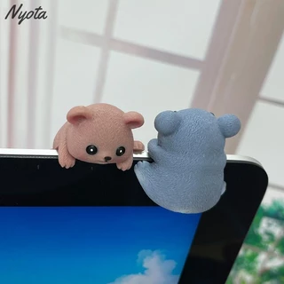 ✨COD✨ตุ๊กตาสัตว์ ขนาดเล็ก สร้างสรรค์ สําหรับตกแต่งภายในรถยนต์ คอมพิวเตอร์ ทีวี เครื่องประน่ารักกา ร์ตูนรถตกแต่งภาย