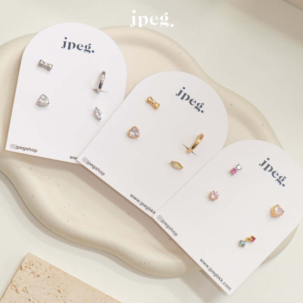 JPEG - Cutie Earring Set เซตต่างหู
