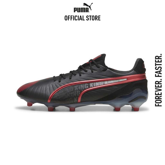 PUMA FOOTBALL - KING ULTIMATE Launch Edition FG/AG Football Boots Unisex สีดำ 10806701