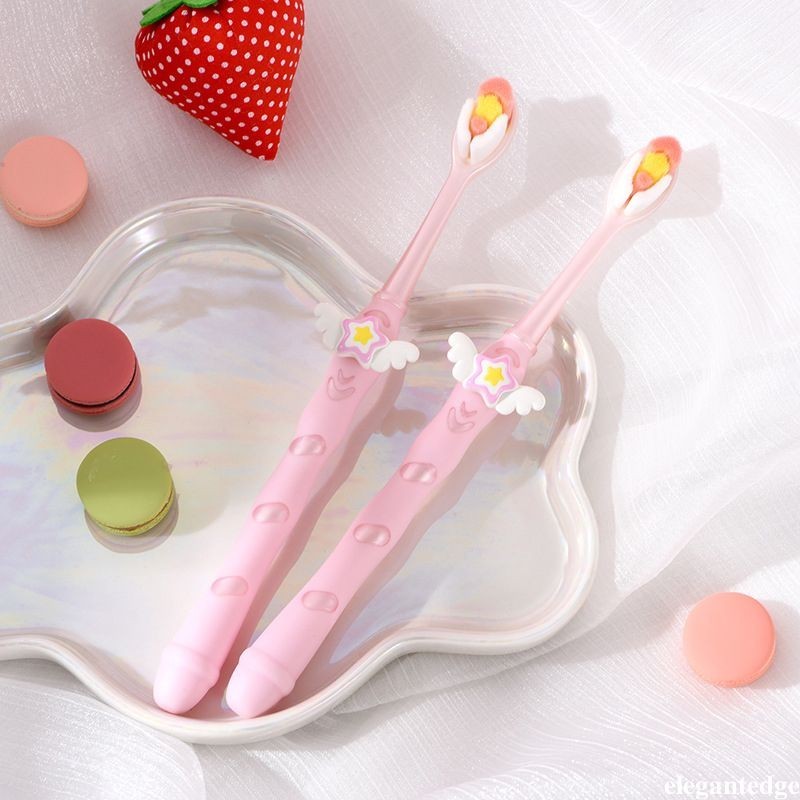 elegantedge Funny Fairy Stick แปรงสีฟันขนนุ่ม Gingival Protection แปรงสีฟัน แปรงสีฟันระดับไฮเอนด์