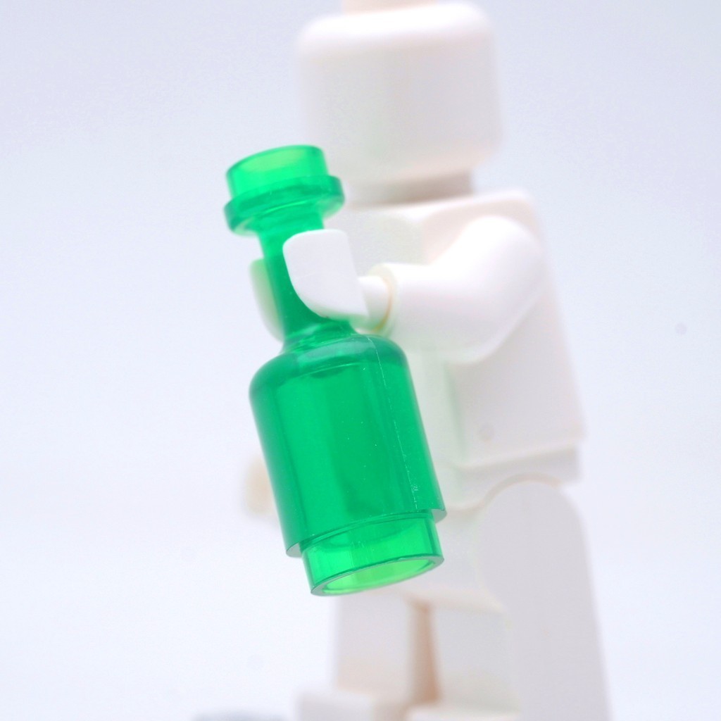 ( Ploybrick Minifigure ของแท้ ) FOOD Green Bottle ขวดไวน์ ชิ้นละ