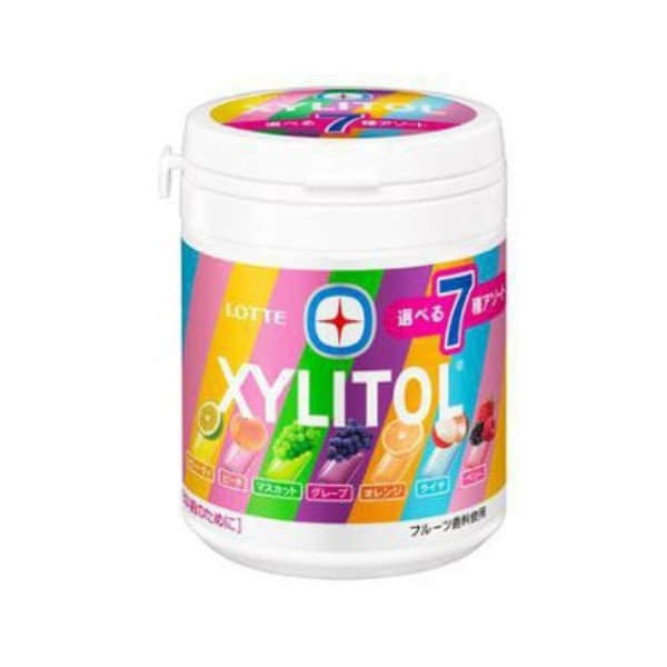 LOTTE Lotte Xylitol Gum 7 kinds assorted bottle 133gYou can choose from seven different fruit scent 