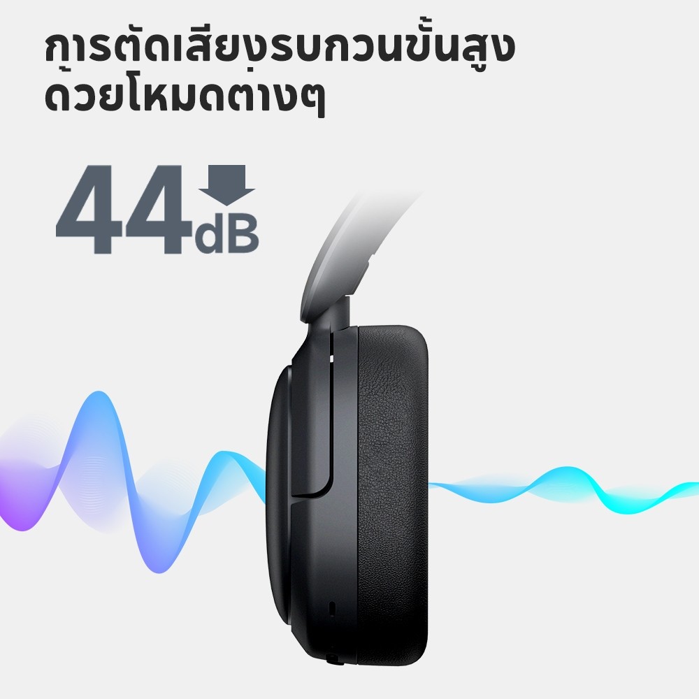 Edifier W800BT Pro หูฟังไร้สายบลูทูธ หูฟังแบบครอบหู หูฟังแบบครอบหูพร้อม ANC ไมโครโฟนในตัว การตัดเสียงรบกวนแบบแอคทีฟ