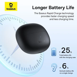 Baseus หูฟังบลูทูธไร้สายแบบเกี่ยวหู Open-Ear TWS Earbuds รุ่น AS01, BC1, Bass 15 Clip