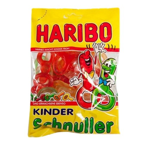 Haribo Kinder Schnuller 175G เยลลี่ หรือกัมมี่แบร์ ตราฮาริโบ้ เจลลี่