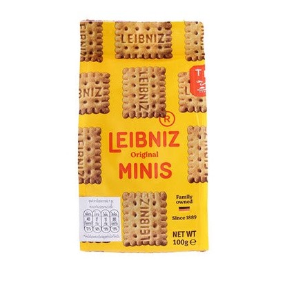 Bahlsen Leibniz Minis Butter Biscuit 100G บาวเซ่น บิสกิต